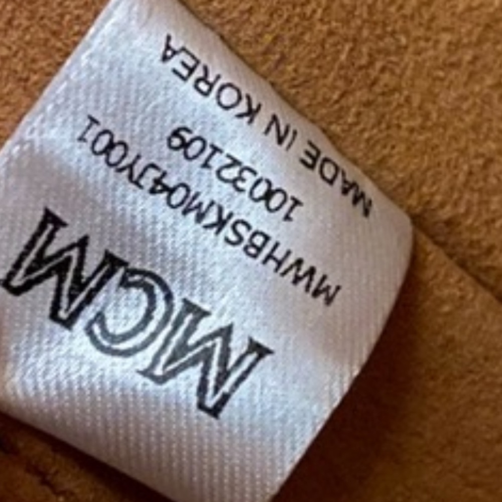 Mcm Aren Hobo in Monogram Leather Deep Teal Monogram Leather NWT - Picture 9 of 11